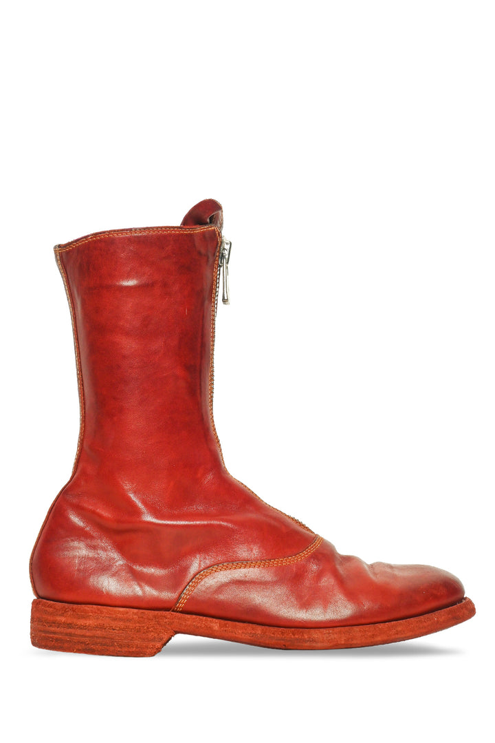 GUIDI Size 35 310 Front Zip Boots