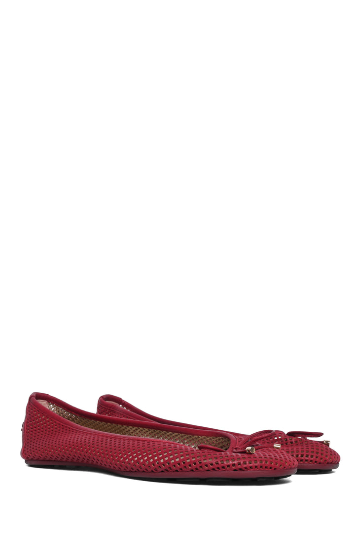 Jimmy Choo Size 36.5 Lasercut Leather Ballet Flats