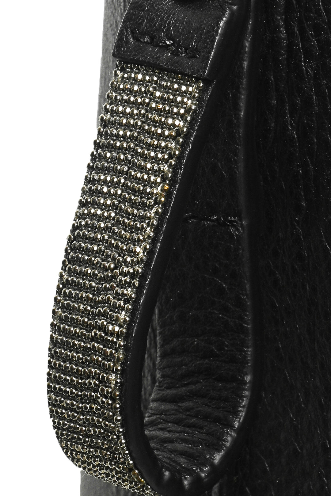 Fabiana Filippi Bead Embellished Leather Tote