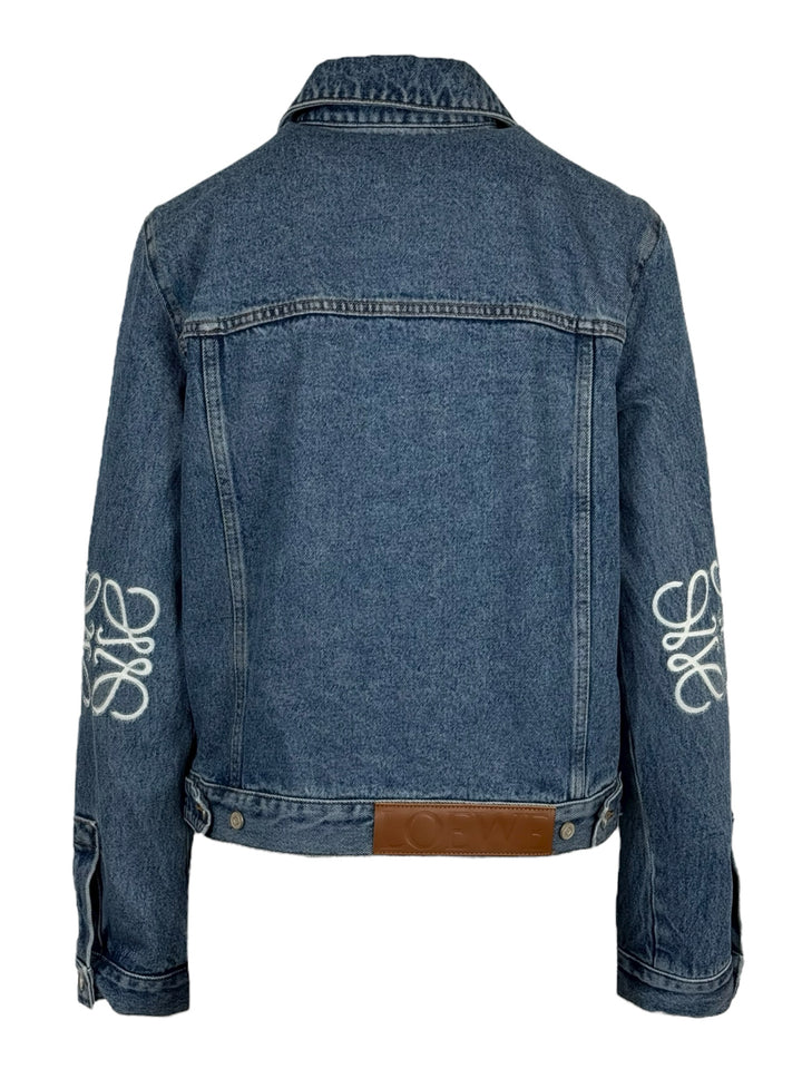 Loewe Size 38 Anagram Denim Jacket