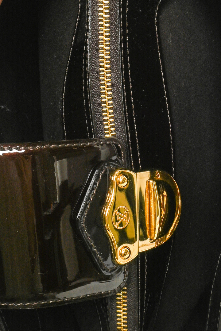 Louis Vuitton Amarante Monogram Vernis Melrose Avenue Tote