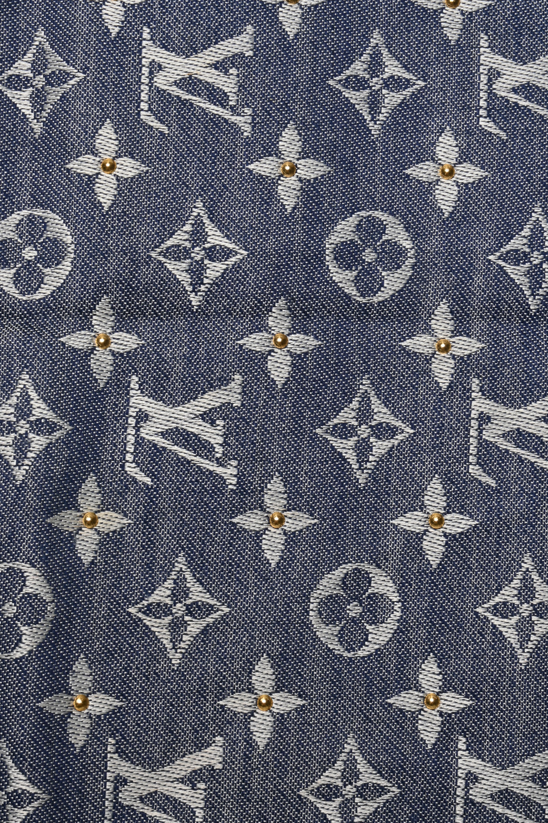 Louis Vuitton Studded Monogram Silk & Wool Scarf