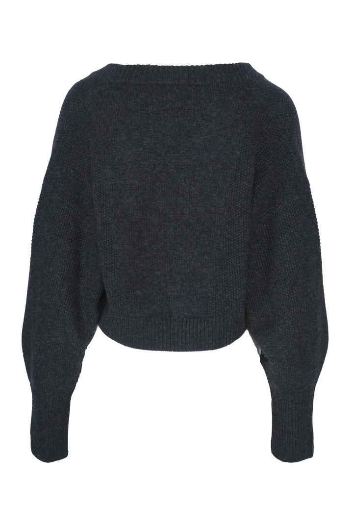 LE KASHA Size OS Cropped Cashmere Cardigan