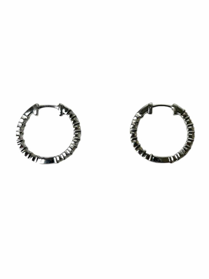 Birks Diamond Hoop Earrings