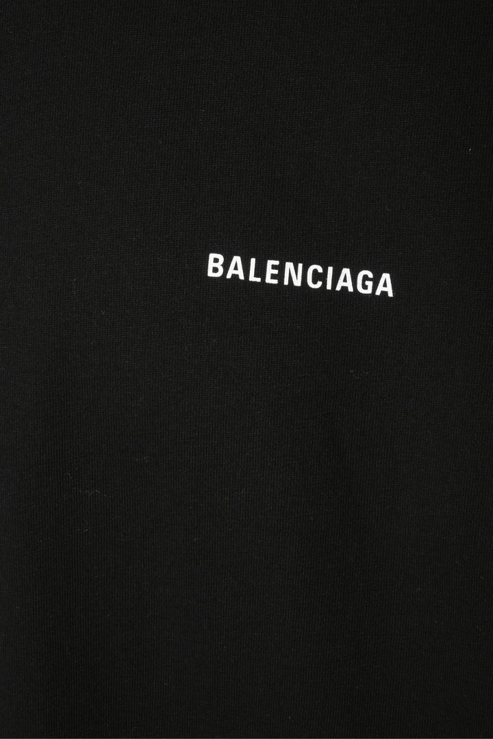 Balenciaga Size L Men's 2021 Small Chest Logo T-shirt