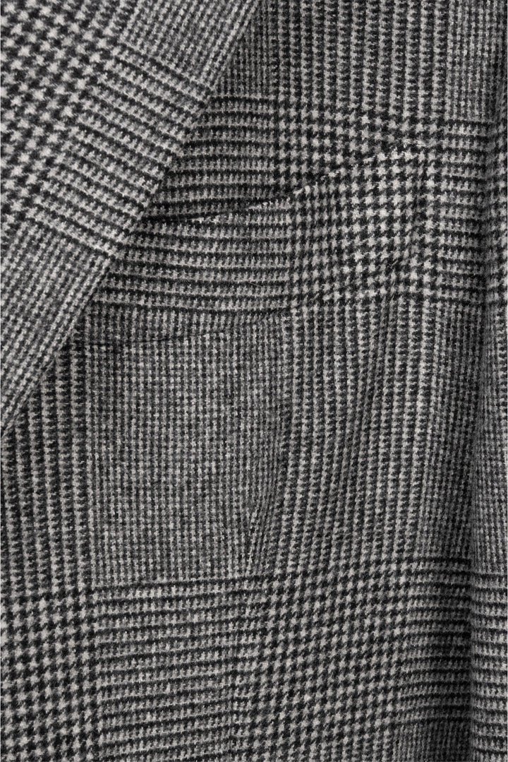 Eidos Size 44 Men's Check Print Wool Suit