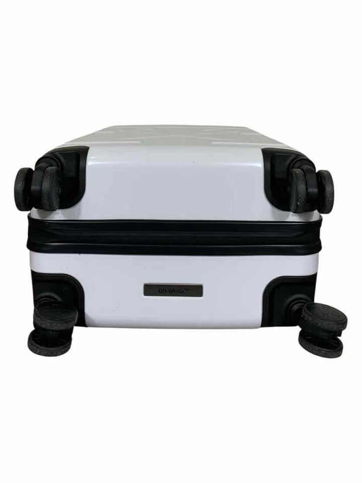 Off White Arrow Trolley Suitcase