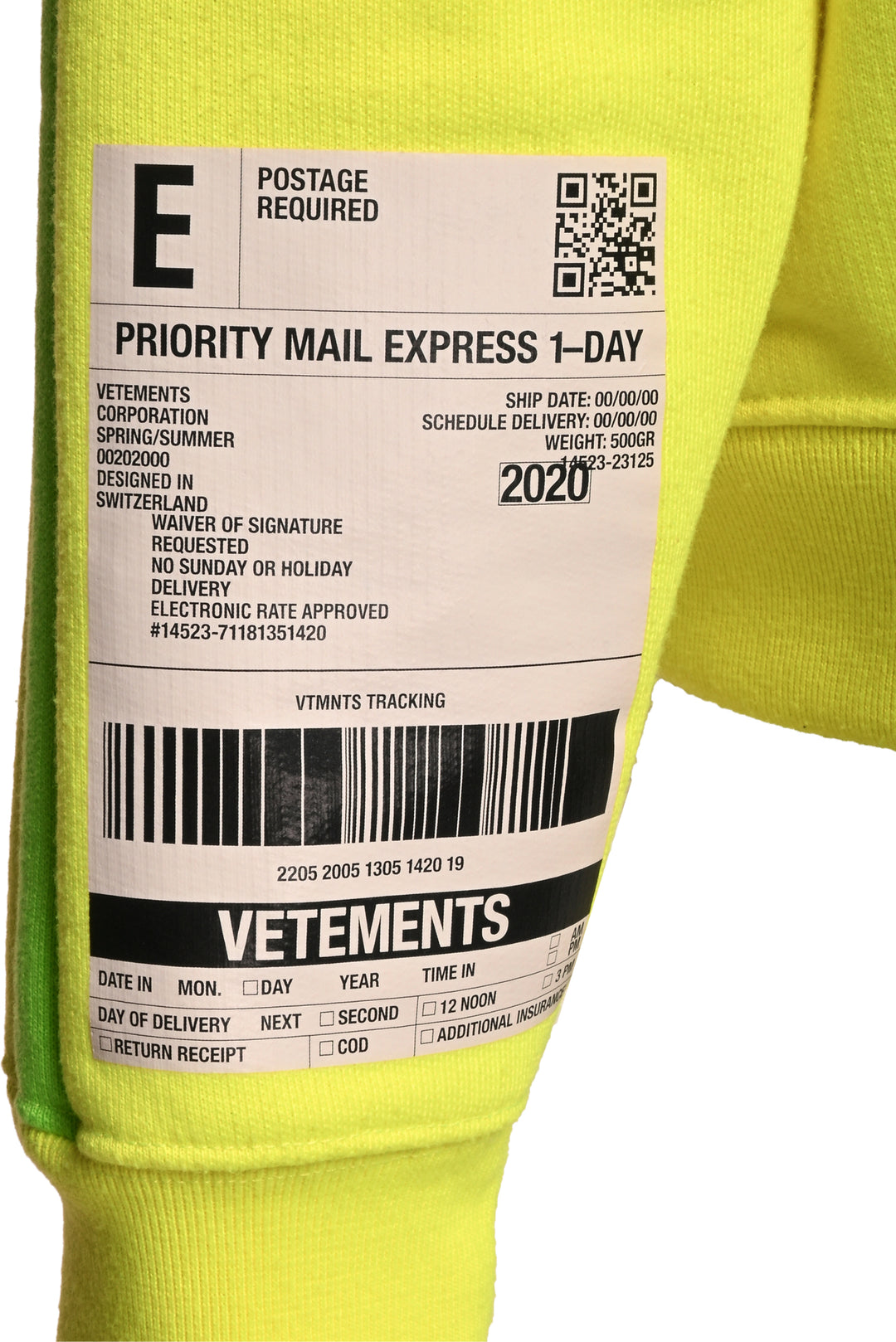 VETEMENTS Size M Hoodie