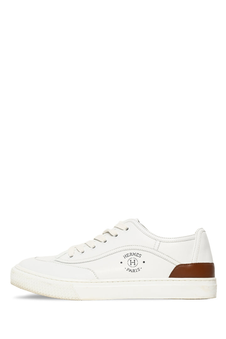 Hermes Size 39 Calfskin Leather Get Sneaker