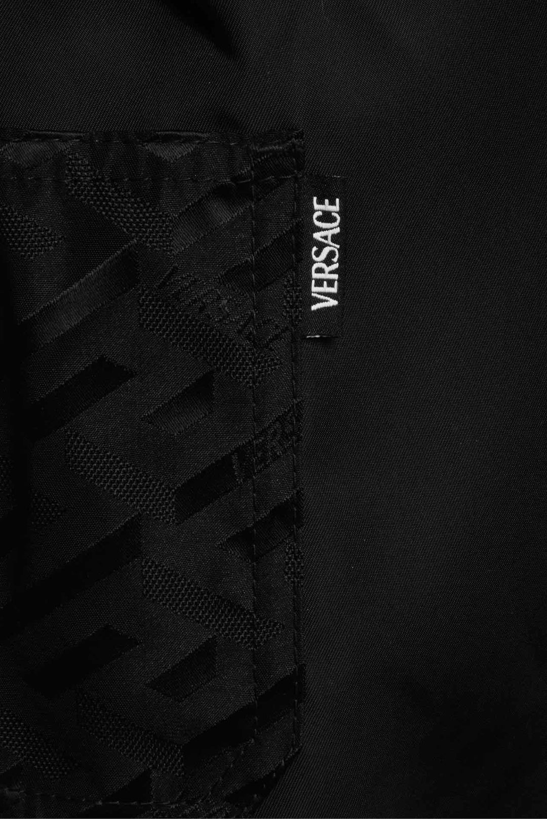 Versace Size 30 Men's Nylon Logo Pocket Shorts