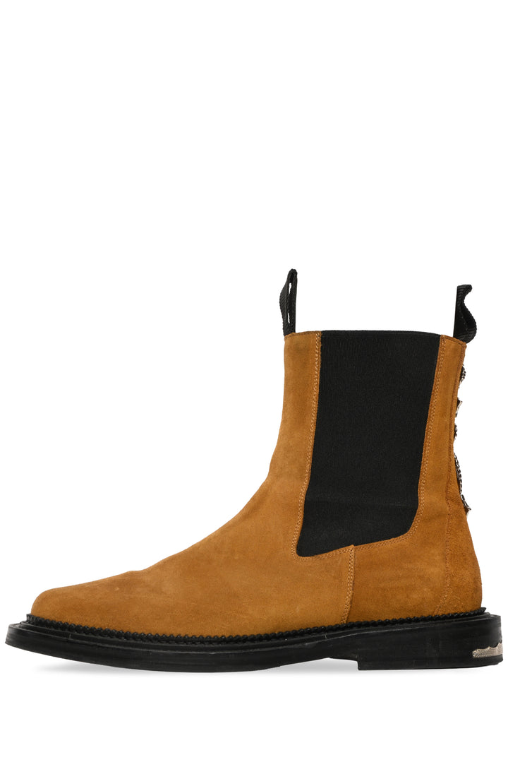 Toga Virilis Mens Shoe Size 44 Stud Chelsea Boots