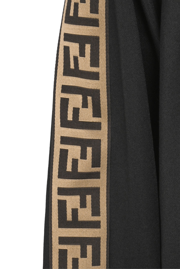 Fendi Size M Zucca FF Logo Print Jersey Sweatshirt