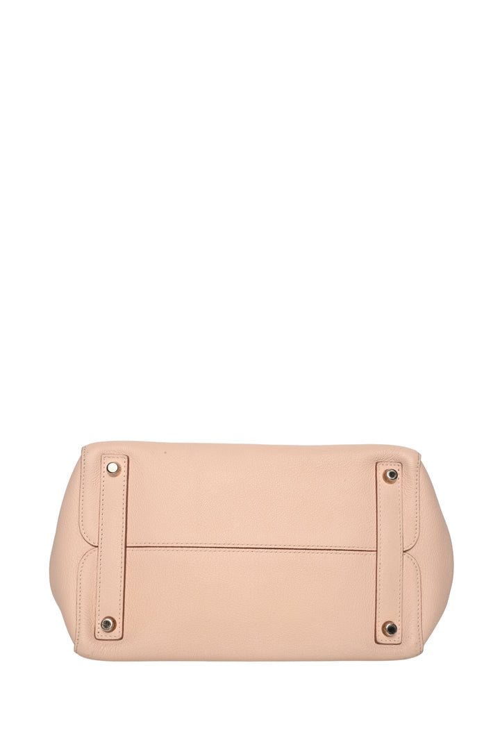 Dior 2015 Supple Grained Calfskin Medium Open Bar Tote