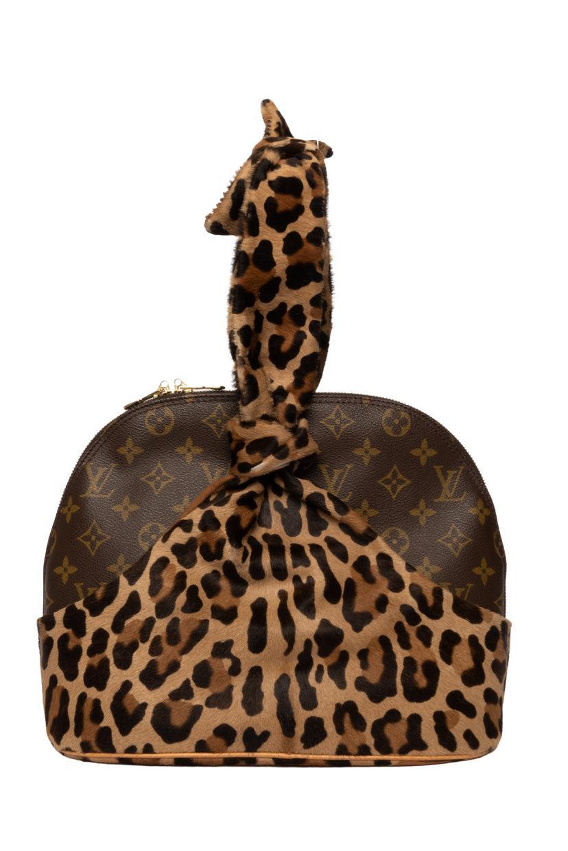 Louis Vuitton x Alaia Limited Edition Pony Hair Top Handle Alma Purse and Set