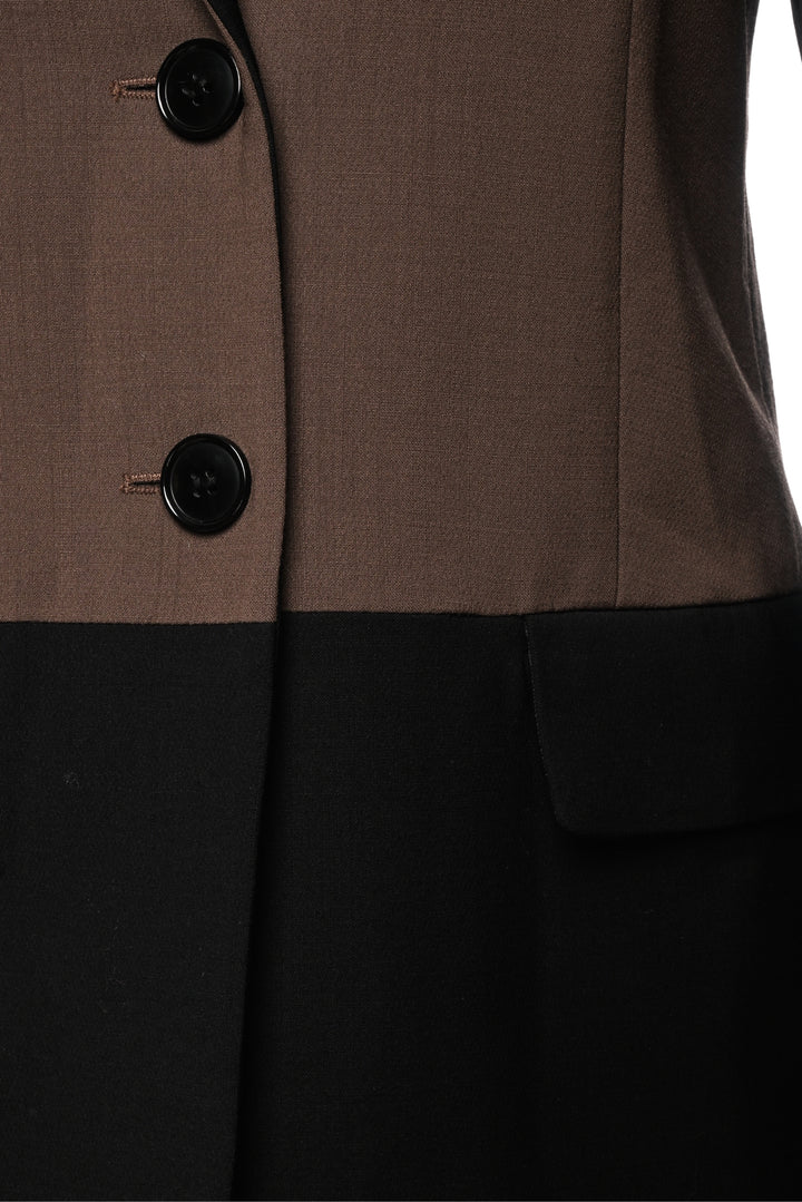 Judith & Charles Size 2 Long Wool Coat