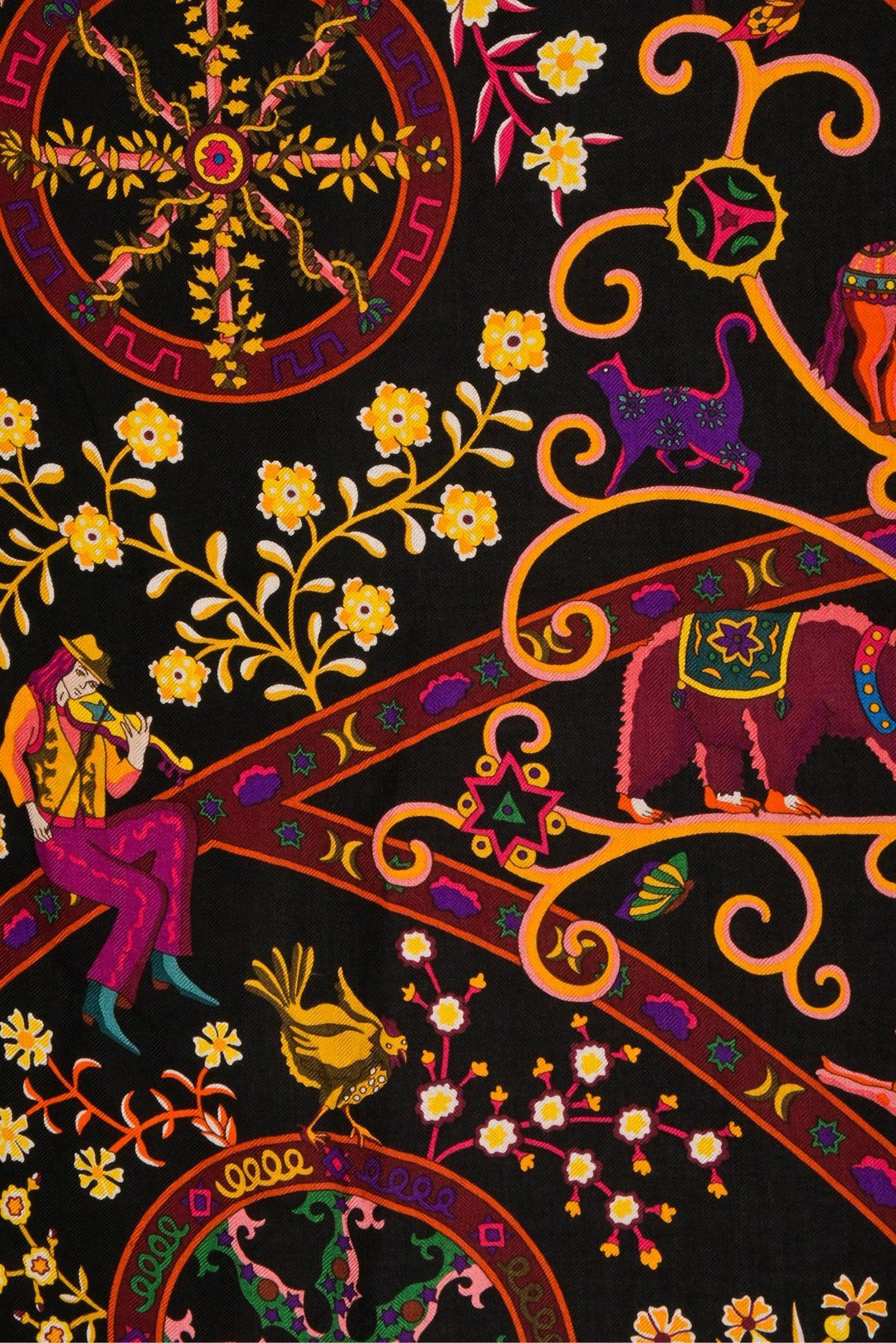 Hermes Peuple du Vent Shawl 140