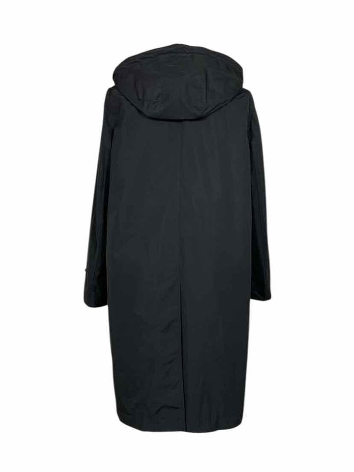Burberry Size 6 Nylon Hooded Coat