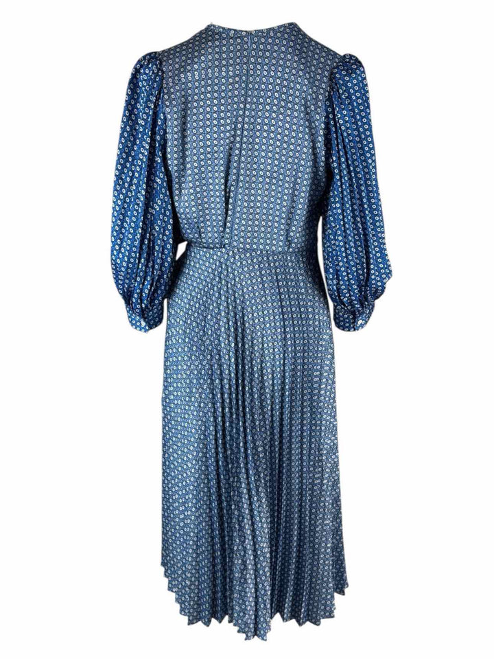 Sandro Size 42 Printed Wrap-Skirt Short Jumpsuit