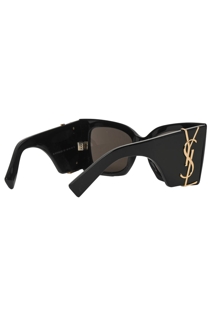 Saint Laurent Oversize Cat-Eye Blaze Sunglasses