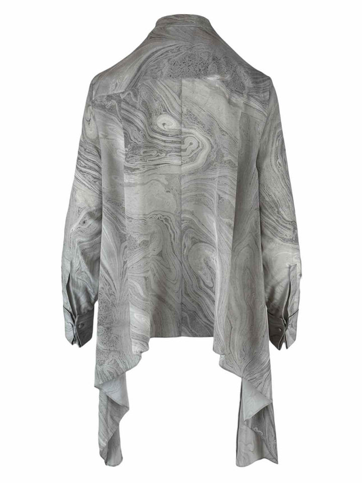 Alexander Mcqueen Size 40 2017 Pattern Blouse