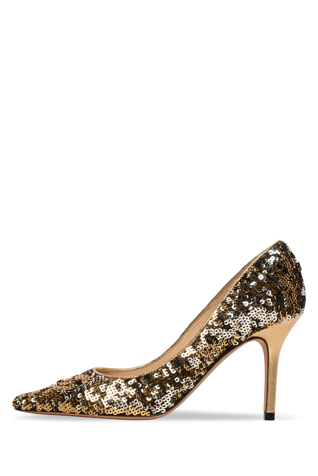 Jimmy Choo Size 34 Double Faced Sequin Agnes Pumps