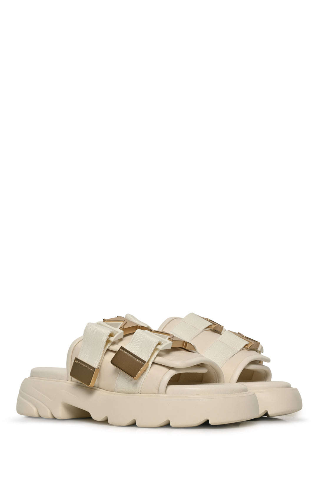 Bottega Veneta Size 39 Nylon Flash Slides