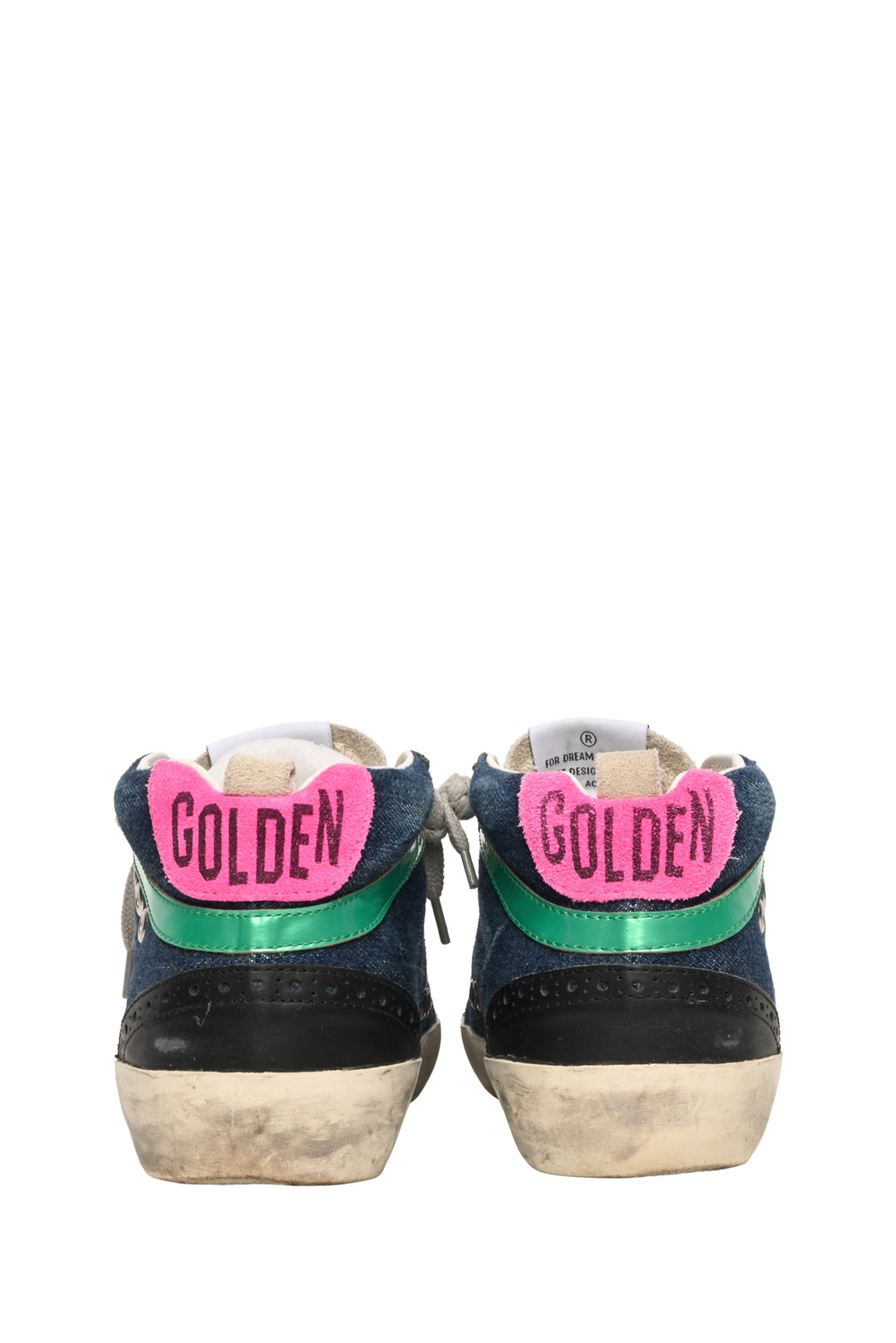 Golden Goose Size 37 Denim Mid Star Sneaker
