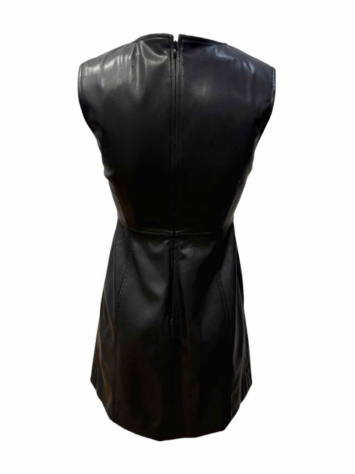 Tanya Taylor Size 00 Vegan Leather Dress