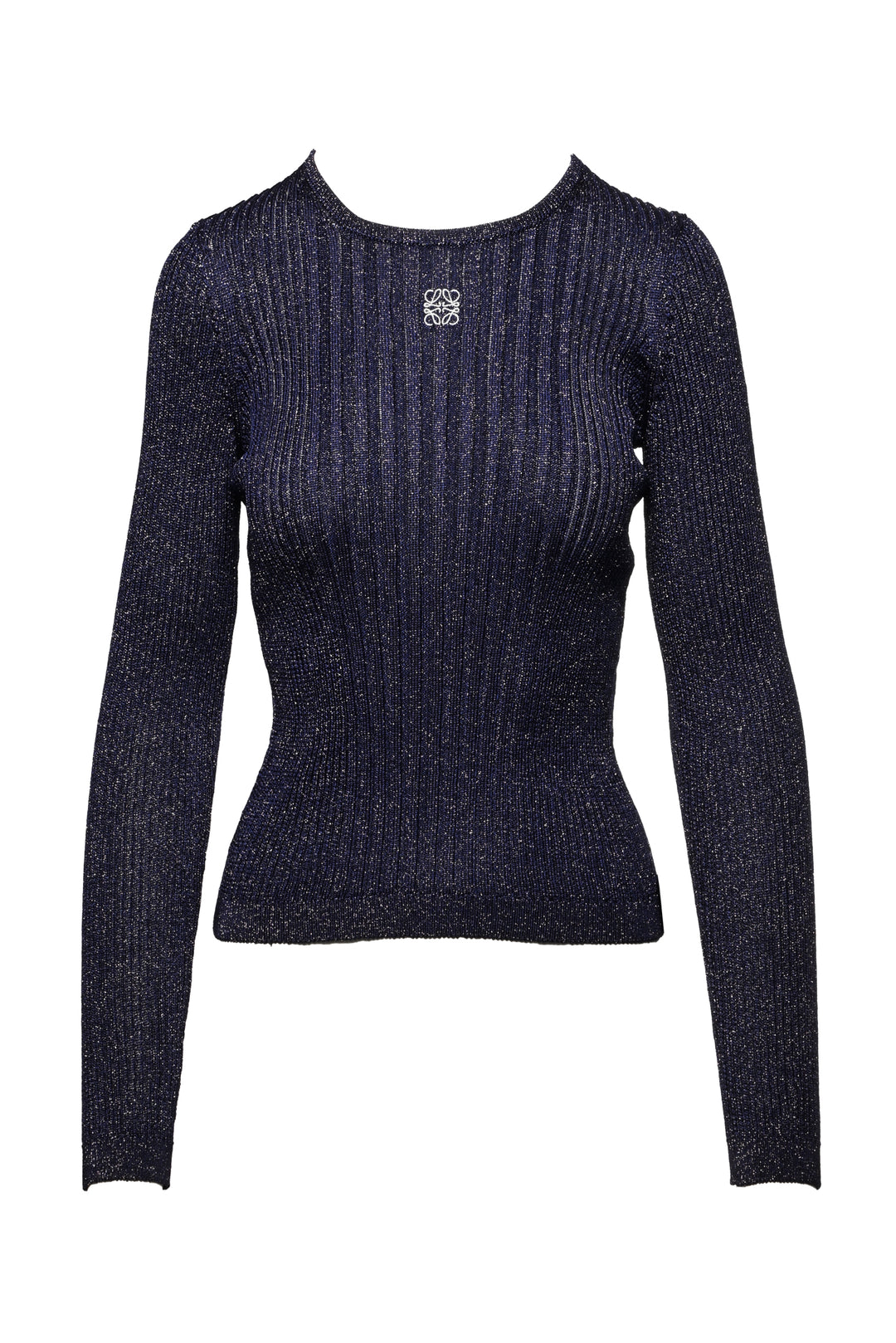 Loewe Size S Lurex Anagram Sweater