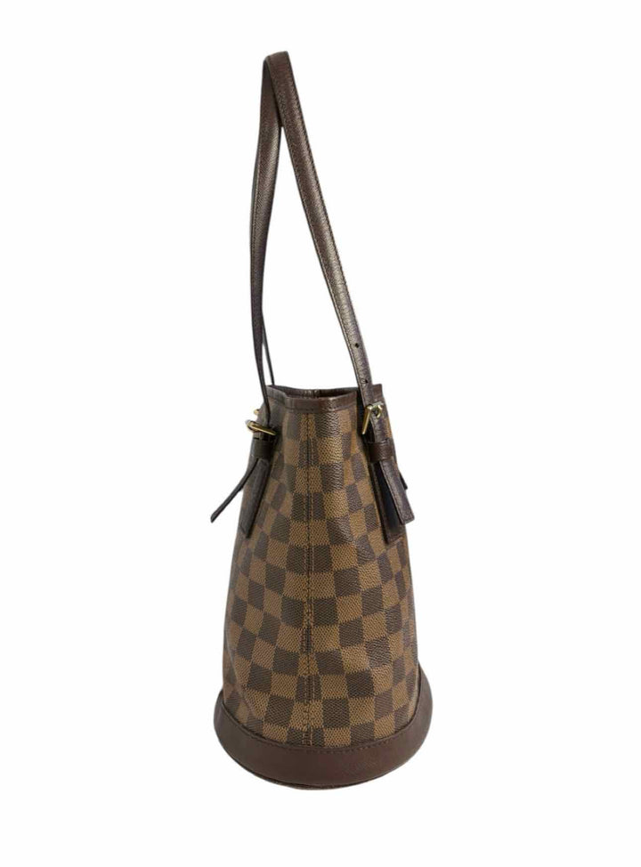 Louis Vuitton Damier Ebene Marais Bucket  Purse