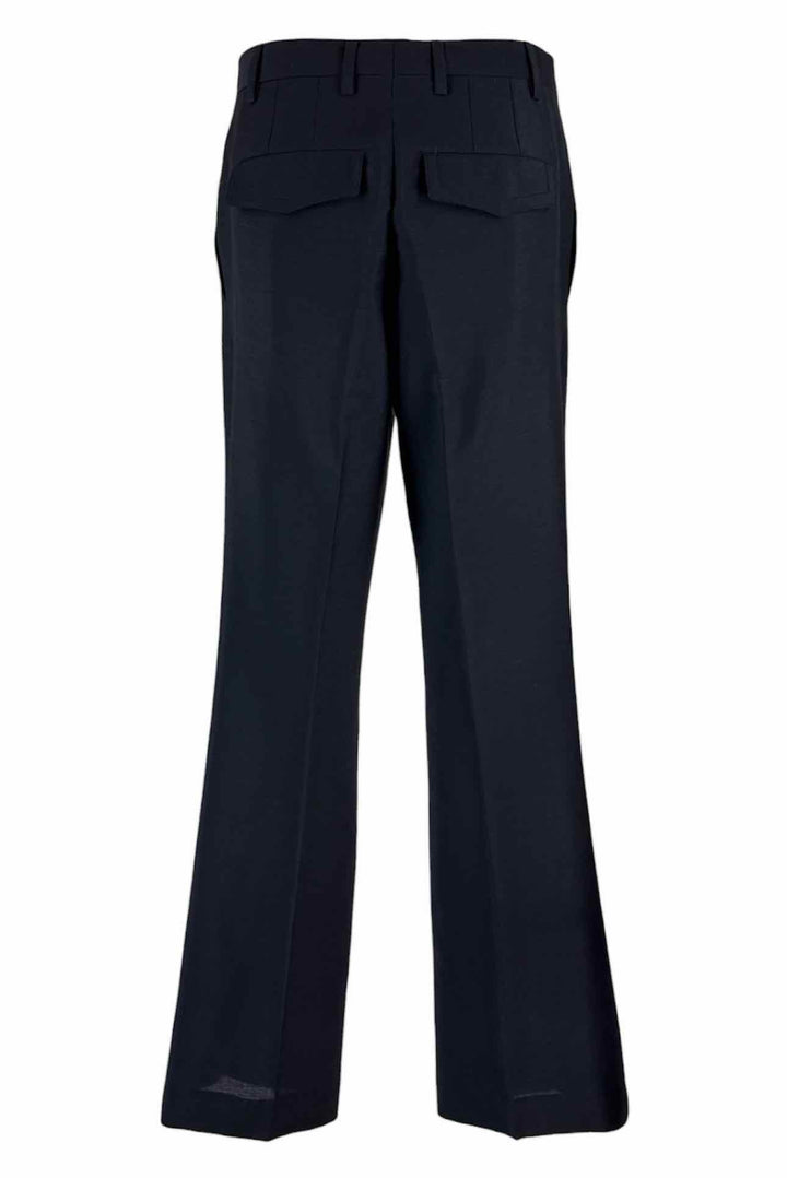 Burberry Size 44 Mohair & Wool Blend Tailored Trousers