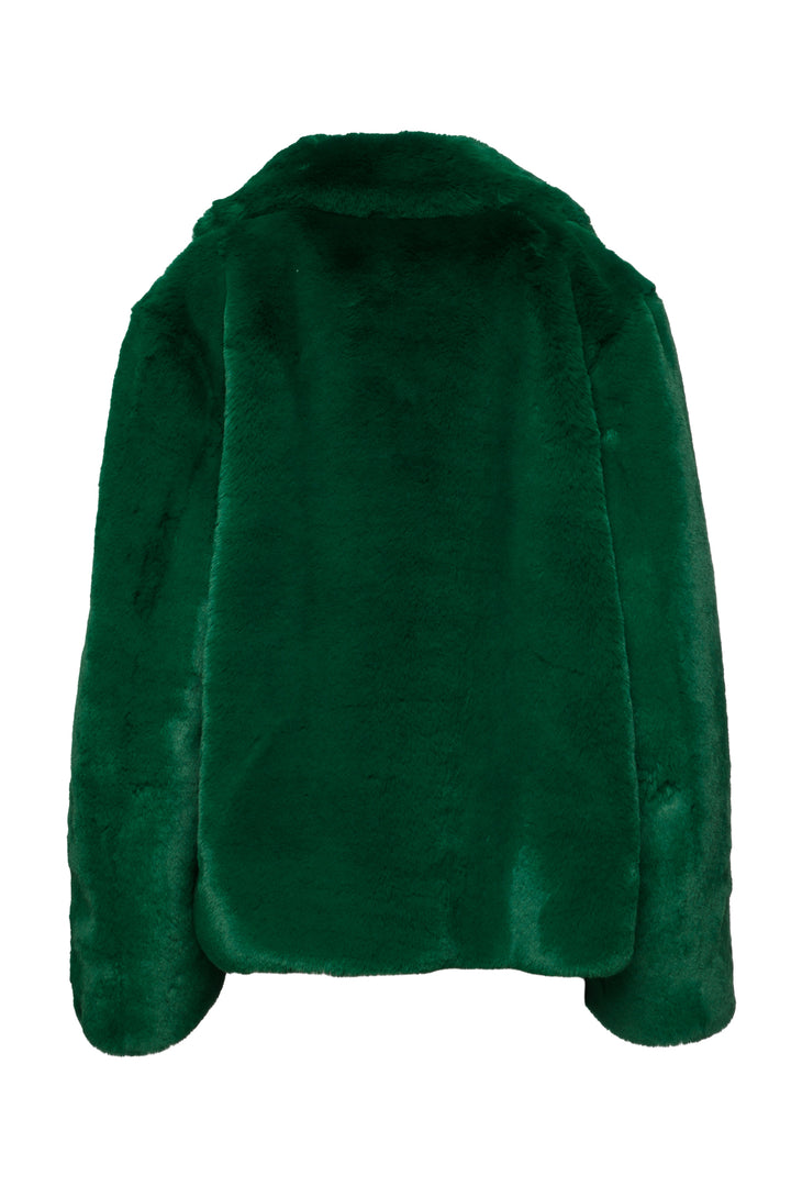 Burberry Size 10 Faux Fur Jacket
