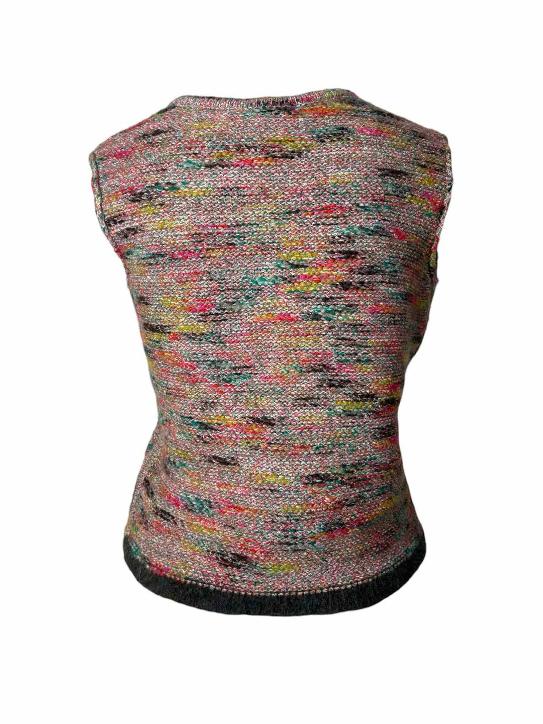 Chanel Wool Blend Vest Size 42 Sweater