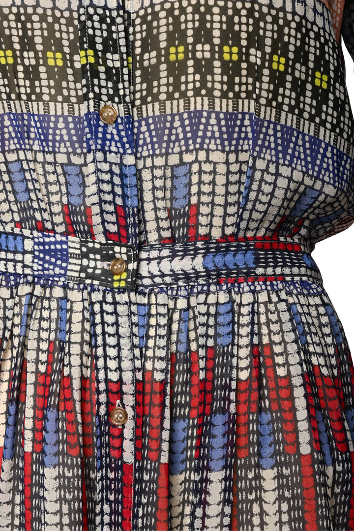 Forte_Forte Size 1 2015 Printed Midi Dress