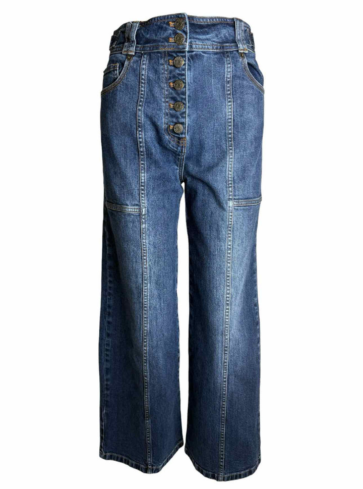 Ulla Johnson Size 4 Exposed Button Fly Jeans