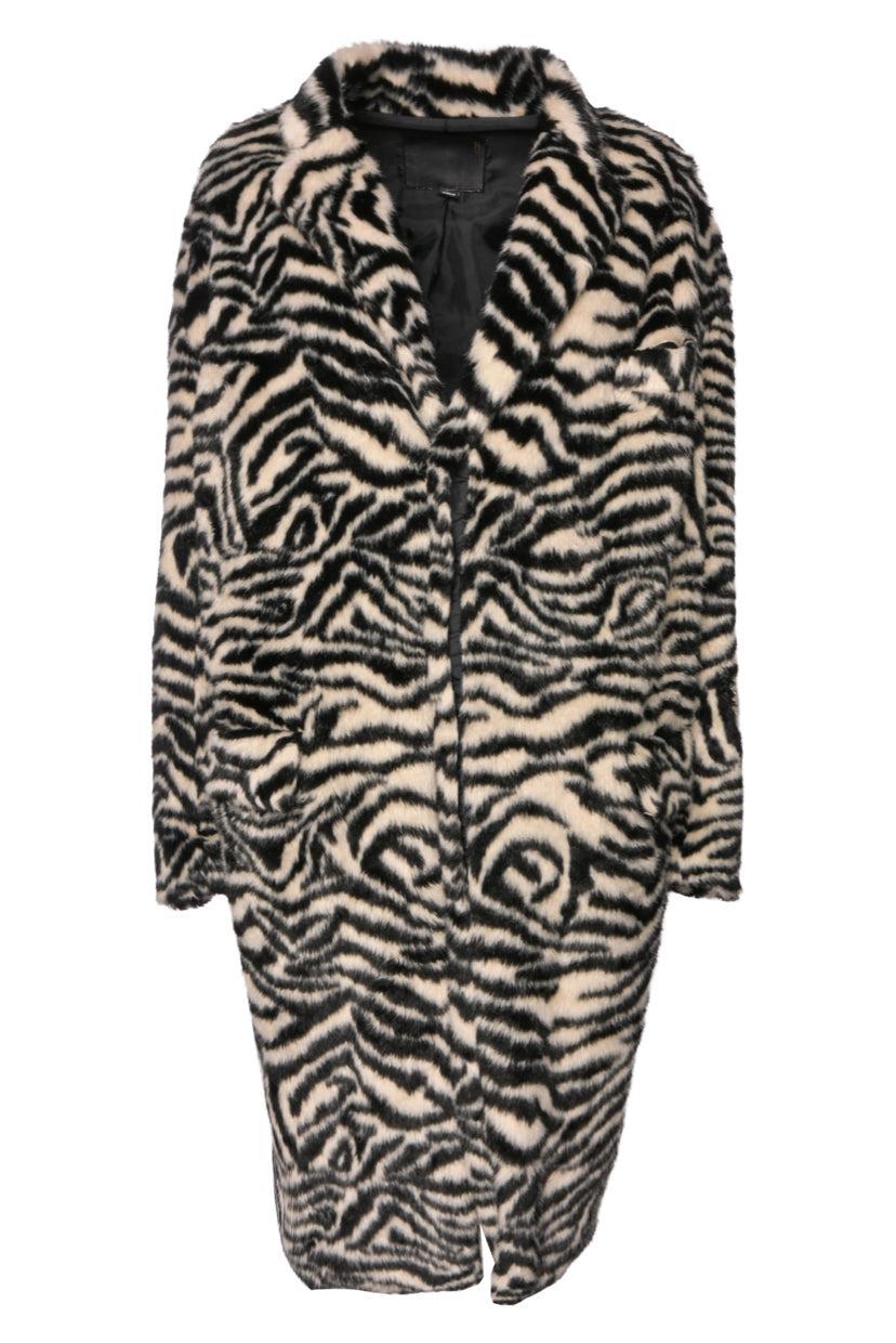 R13 Size M Zebra Teddy Bear Coat