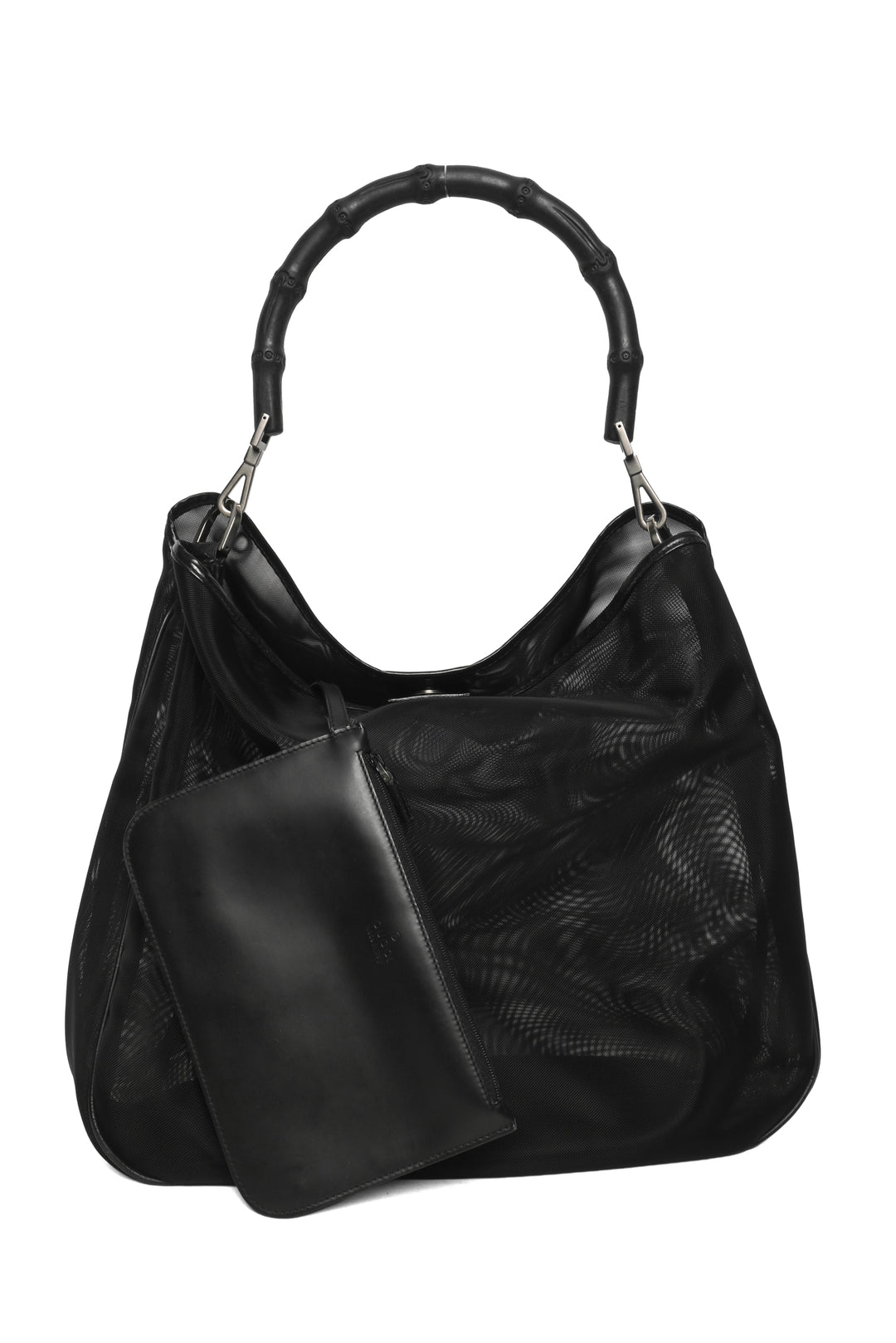 Gucci Bamboo Mesh Shoulder Bag