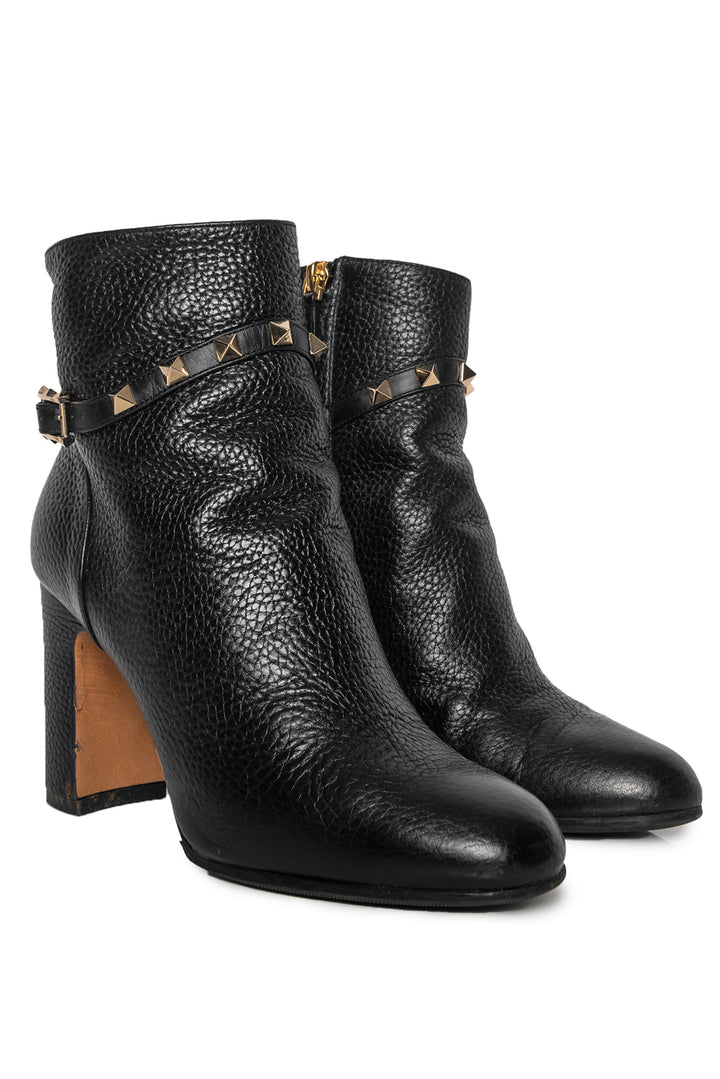 Valentino Size 36 Rockstud Ankle Boots