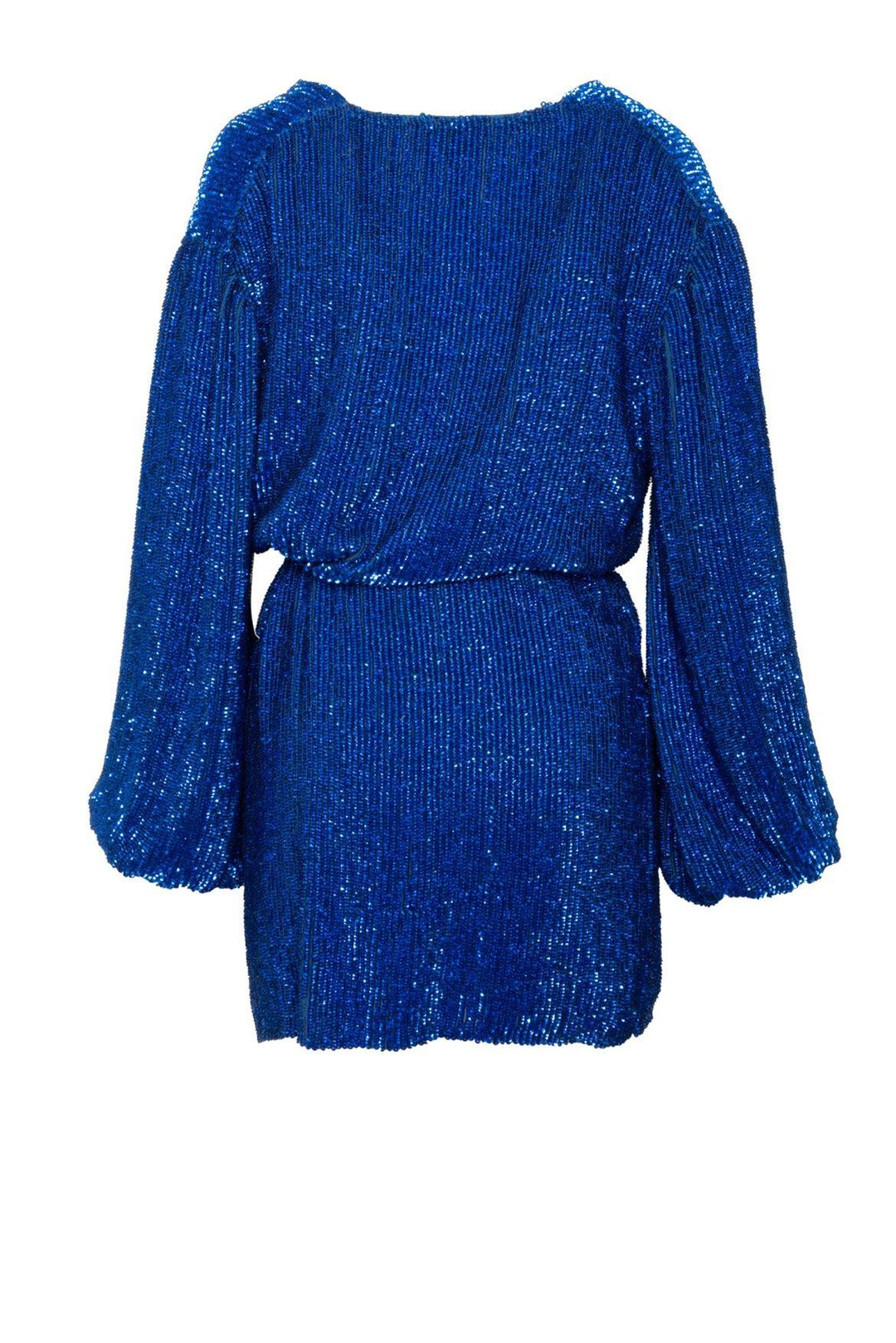 Retrofete Gabrielle Robe Dress in Blue Retrofete Gabrielle Robe Dress in Blue