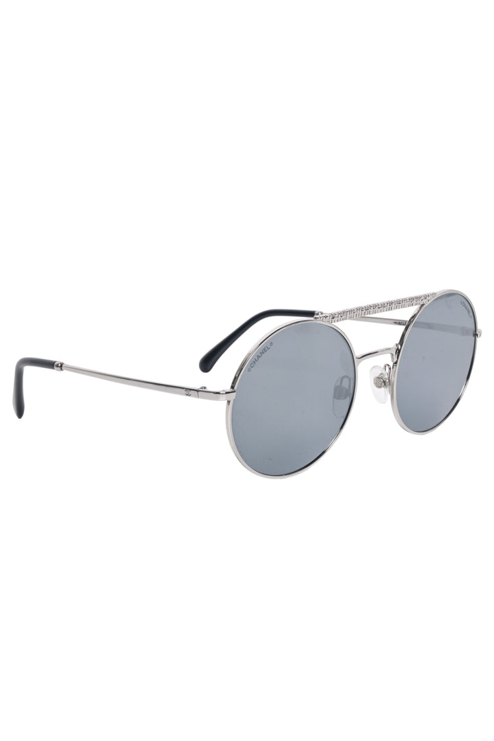 Chanel Metal Winter Round Sunglasses