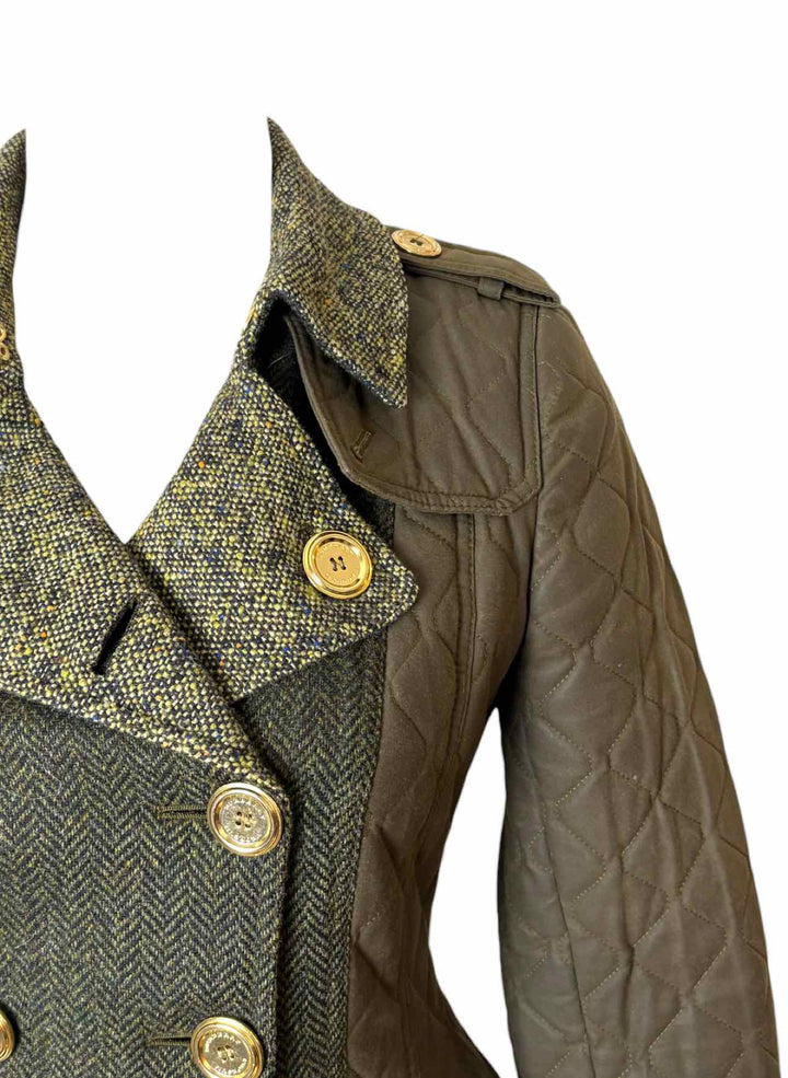Burberry Prorsum Quilted Double Breasted Size 40 Coat