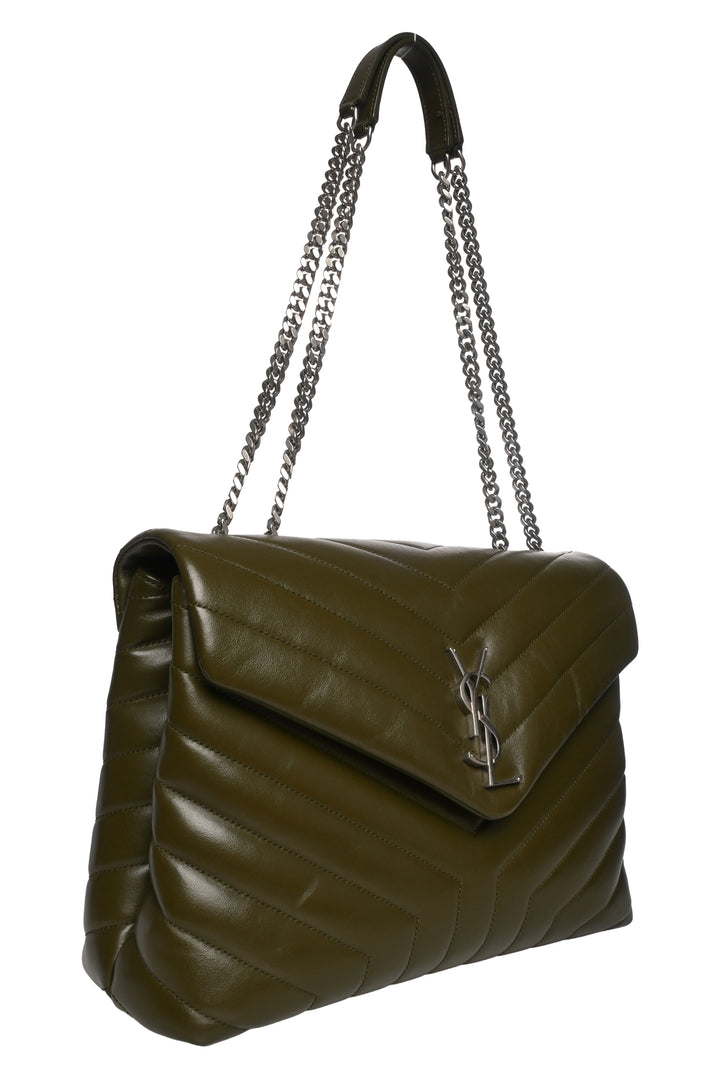 Saint Laurent 2019 Medium Loulou Quilted Shoulder Bag
