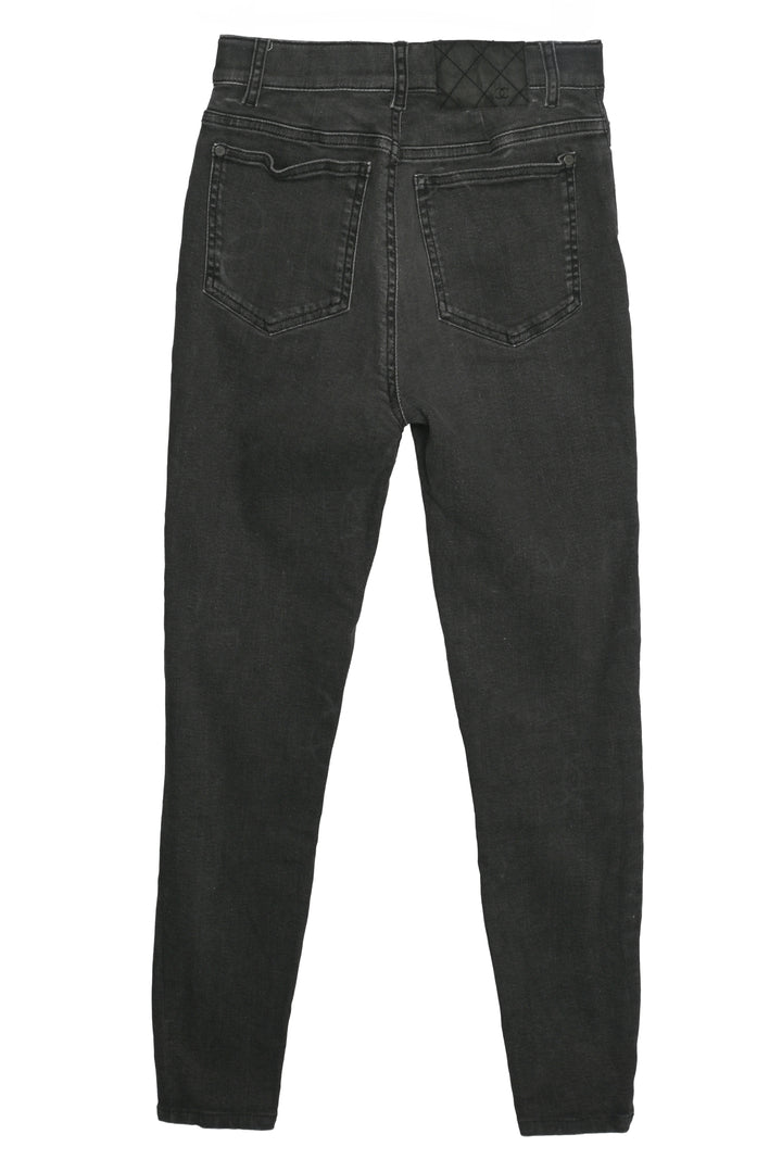 Chanel Size 26 CC Logo Skinny Jeans