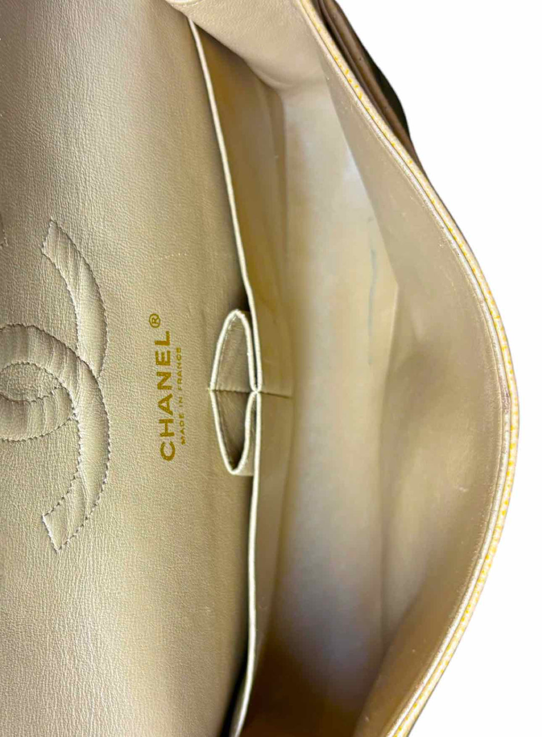 Chanel Quilted Leather Double Flap Purse