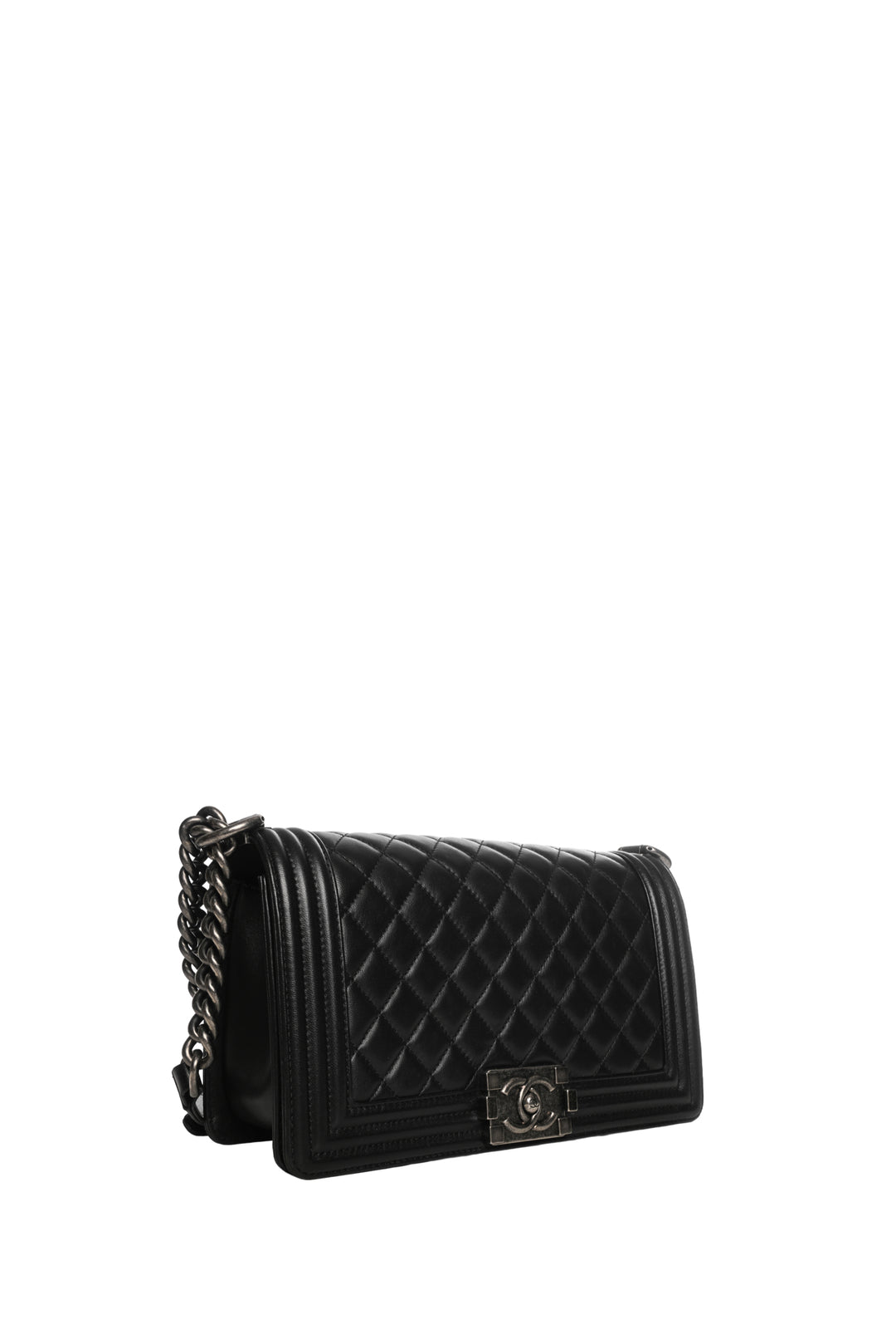 Chanel 2016-2017 Medium Quilted Boy Bag