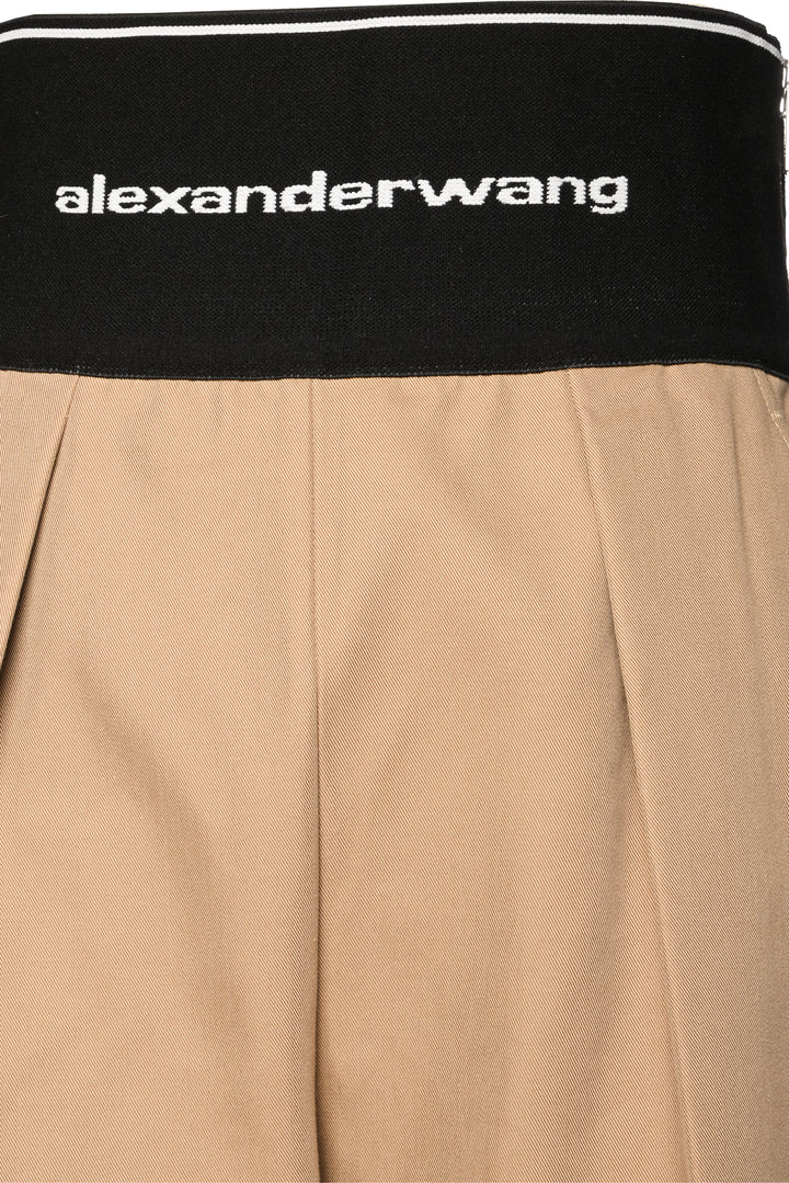 Alexander Wang Size 2 High-Waisted Straight Leg Pants