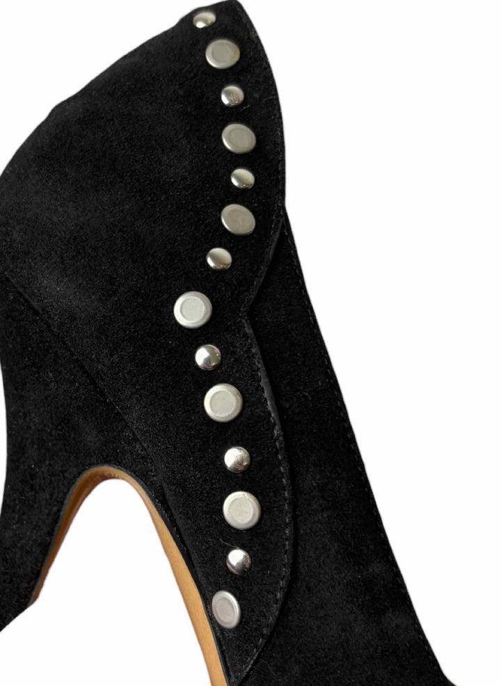 Isabel Marant Size 36 Ponroe Studded Suede Pumps