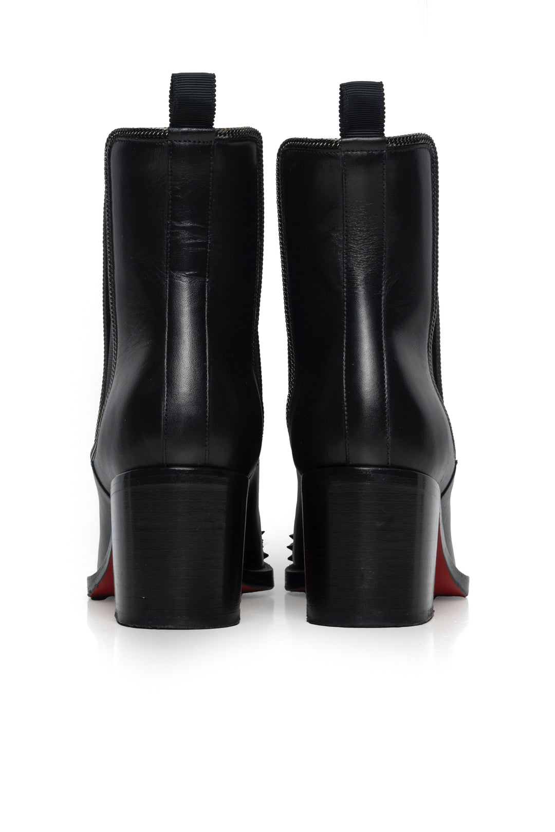 Christian Louboutin Size 36 Otaboo 70mm Spiked Toe Ankle Boots