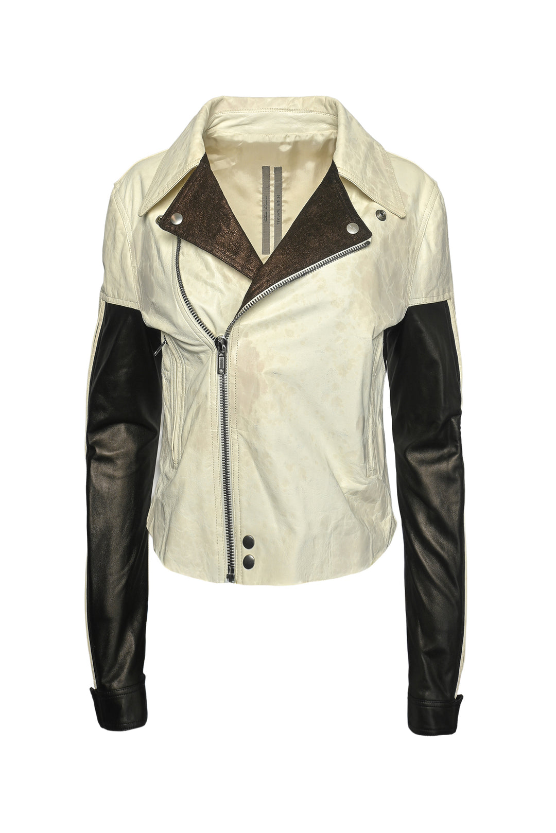 Rick Owens Size 8 Dracubiker Leather Jacket
