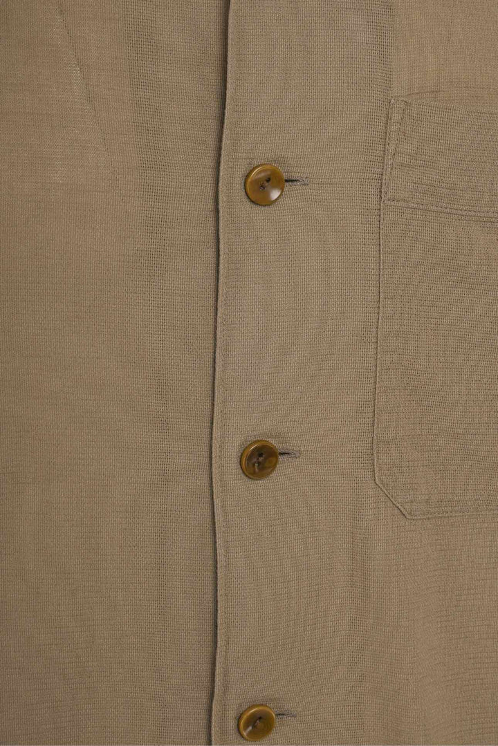 LEMAIRE Size 48 Men's Shirt Short Sleeve